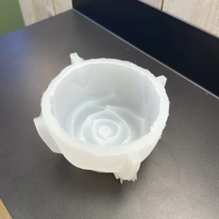 Moule Silicone Rose Alimentaire Premium – Créations Bougie, Savon, Chocolat | Infinity Signature